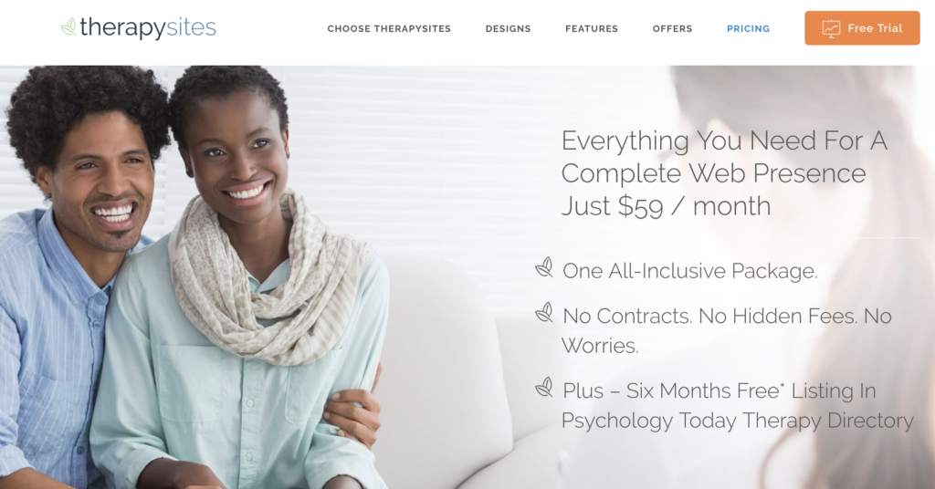 TherapySites Website Builder for Therapists