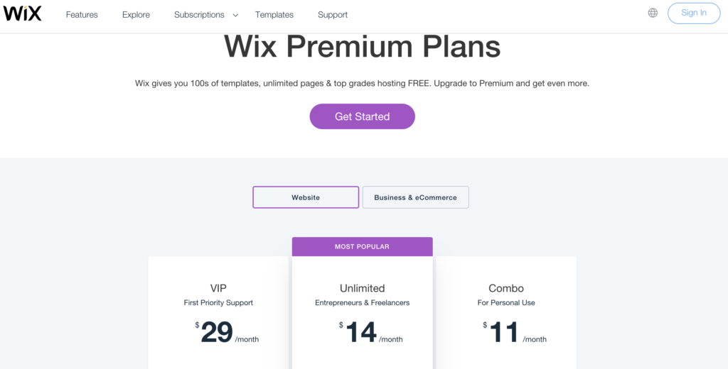Wix Website Builder for Therapists