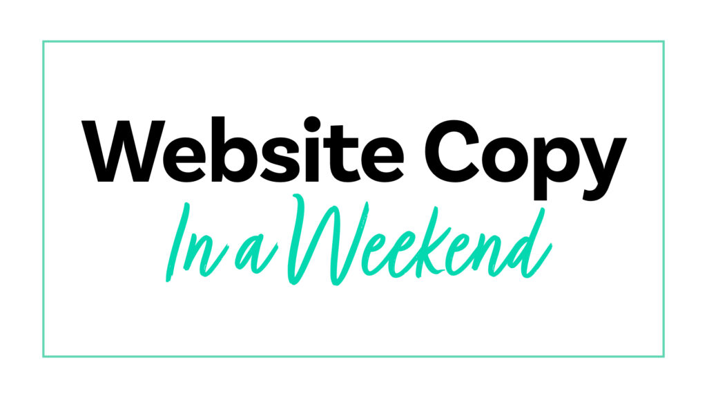 Website copy for therapists